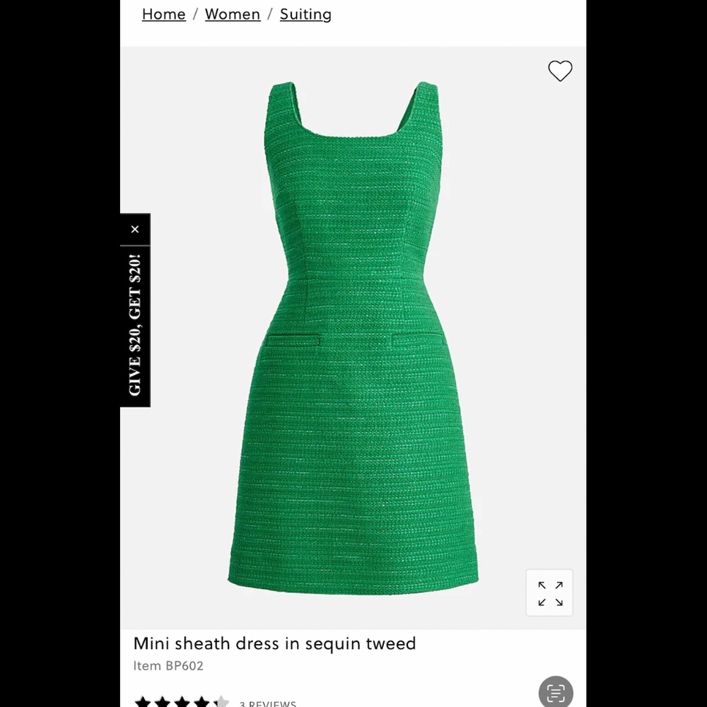 Mini sheath dress in sequin tweed